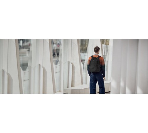 Рюкзак VICTORINOX VX Sport Evo Deluxe Backpack, чёрный, полиэстер, 35x25x48 см, 28 л