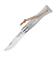 Нож Opinel №6 Trekking, нержавеющая сталь, серый, 002202