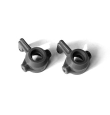 Капролоновые поворотные кулаки для Remo Hobby 1/16, черные, тюнинг  (2 шт)
