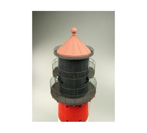 Сборная картонная модель Shipyard маяк Westerheversand Lighthouse (№59), 1/87