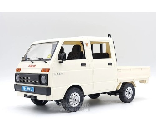 Радиоуправляемая машина WPL китайский грузовичок D-32 (белая) 2.4G 1/10 RTR