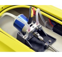 Радиоуправляемый катамаран Volantex RC ATOMIC 700 желтый Brushless 2.4G LiPo RTR