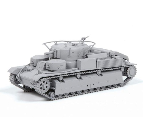 Сборная модель ZVEZDA Советский средний танк Т-28 , 1/72