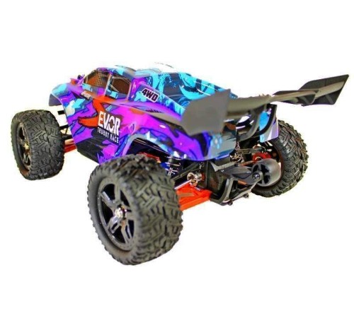 Радиоуправляемая трагги Remo Hobby S EVO-R UPGRADE (синяя) 4WD 2.4G 1/16 RTR