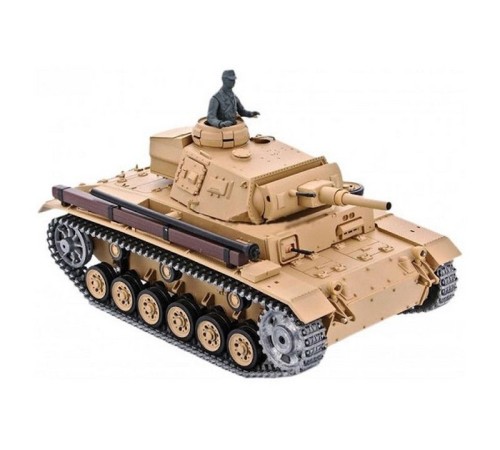 Радиоуправляемый танк Heng Long  Panzer III type H Professional V6.0  2.4G 1/16 RTR
