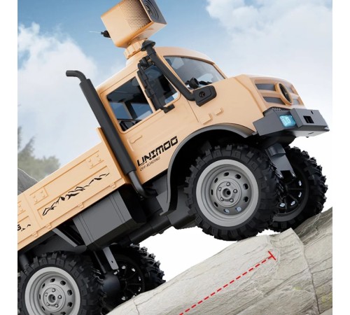 Радиоуправляемая машина WPL Следопыт с FPV HD WIFI камерой (песочная) 4WD 1/16 2.4G RTR