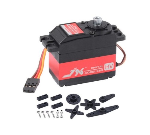 Сервомашинка цифровая JX Servo PDI-HV5921MG (59.3г/20.32/0.123/8.4V) стандартная