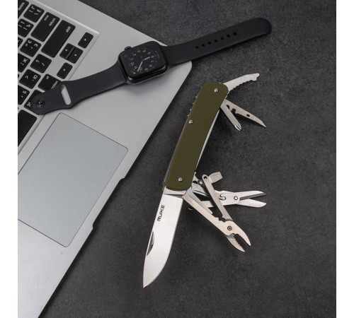 Нож multi-functional Ruike L51-G зеленый