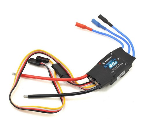 Бесколлекторный регулятор Hobbywing FLYFUN-40A-V5 (40A-60A, Aircraft)