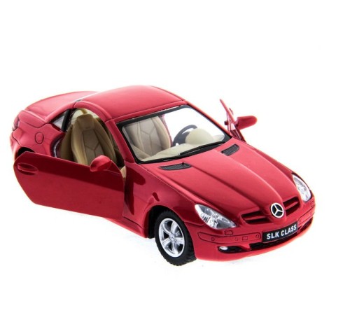 Машина Kinsmart 1:32 MERCEDES-BENZ SLK инерция (1/12шт.)  б/к