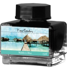 Флакон чернил Pierre Cardin 15мл, серия CITY FANTASY цвет Maldives Blue (Голубые Мальдивы)