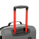 Сумка на колесах TORBER РИТМ, серый, полиэстер 900D с PU покрытием, 49 x 35,5 x 26 см, 35 л