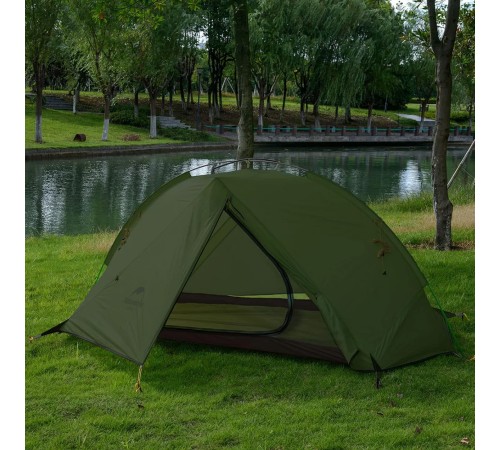 Палатка Naturehike Tagar NH17T180-J двухместная зелёная, 6927595793183