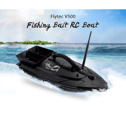 Радиоуправляемый катер для рыбалки Flytec V500 2.4G RTR