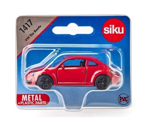Легковой автомобиль Siku 1417 Volkswagen Beetle 1/87, красный