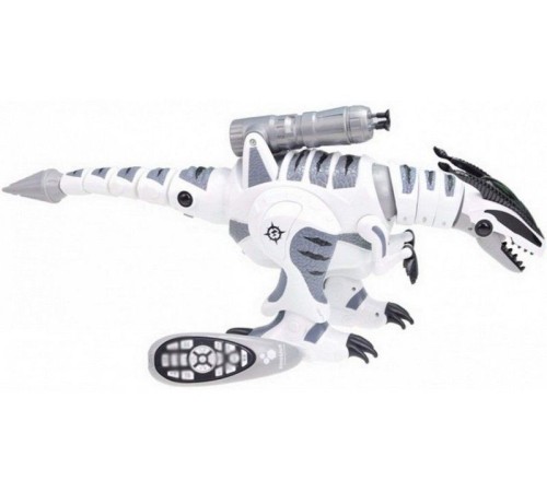 Радиоуправляемый робот-динозавр LENENG TOYS K9 Dinosaur звук, свет, танцы, сенсор, стреляет
