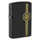 Зажигалка ZIPPO Celtic Design с покрытием Black Matte, латунь/сталь, чёрная, матовая, 38x13x57 мм