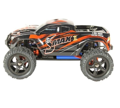 Радиоуправляемый монстр Remo Hobby SMAX UPGRADE V2.0 (красный) 4WD 2.4G 1/16 RTR