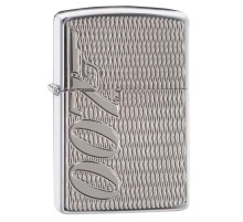 Зажигалка ZIPPO James Bond с покрытием High Polish Chrome, латунь/сталь, серебристая, 38x13x57 мм