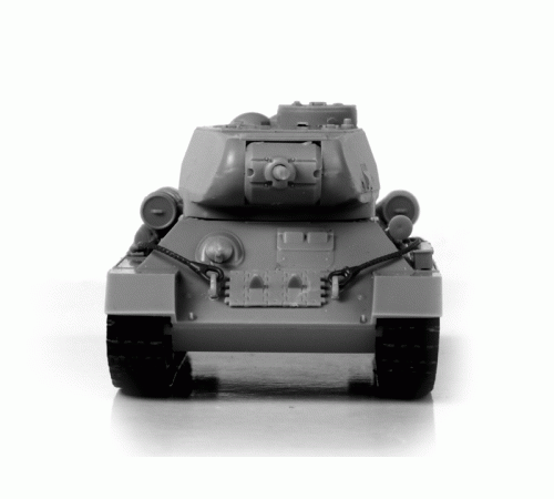 Сборная модель ZVEZDA Советский средний танк Т-34/85 (сборка без клея), 1/72