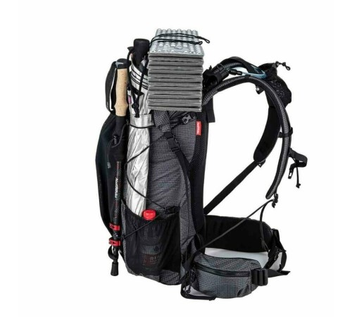 Рюкзак Naturehike NH20BB113 40 л + 5 л походный  черный, 6927595765401