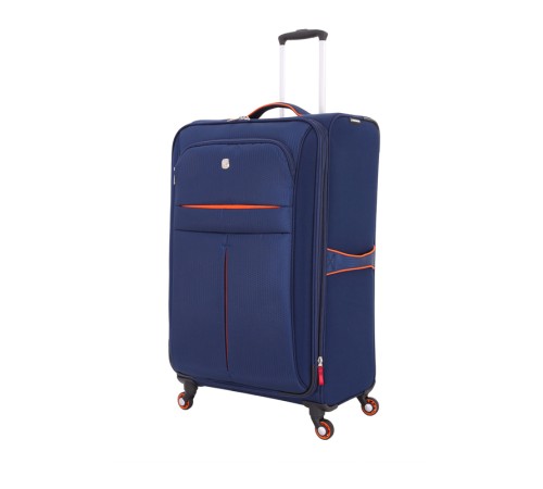 Чемодан WENGER AROSA, синий,  полиэстер 750x750D добби, 46 x 29 x 81 см, 75 л