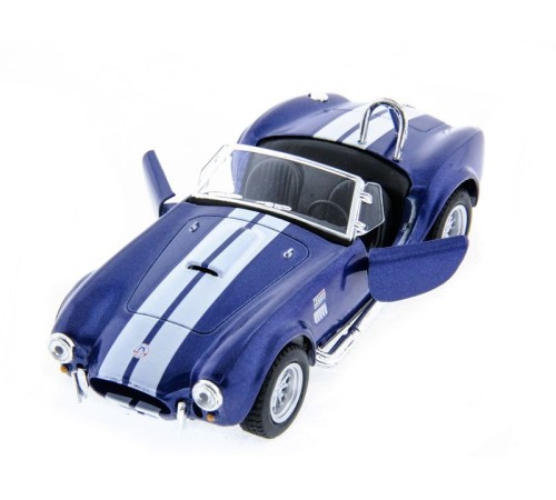 Машина Kinsmart Shelby Cobra 427 1965 инерция (1/12шт.) 1:32 б/к