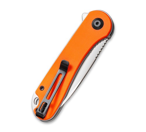 Складной нож CIVIVI Elementum D2 Steel Satin Finished Handle G10 Orange