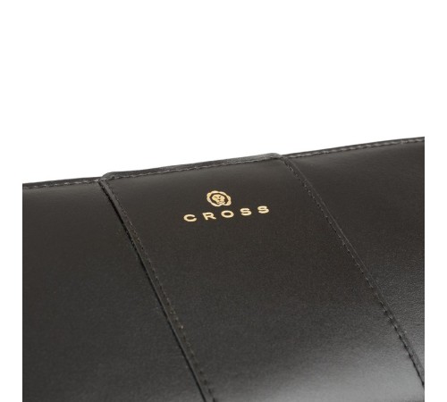 Кошелёк Cross Kelly Wall Black, кожа наппа, гладкая, цвет чёрный, 19,5 x 10,2 x 2 см