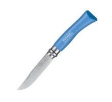 Нож Opinel №7, нержавеющая сталь, синий, 001424