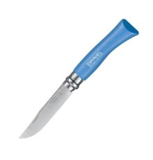 Нож Opinel №7, нержавеющая сталь, синий, блистер, 001606