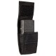 Набор ZIPPO: чёрная зажигалка Black Crackle® и чёрный нейлоновый чехол, в подарочной коробке