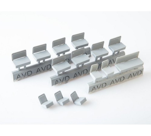 Сборная модель AVD Автобус РАФ-251, 1/43