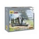 Сборные солдатики ZVEZDA Немецкое зенитное орудие FLAK-36 с расчетом, 1/72