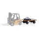 Радиоуправляемый погрузчик с прицепом HUI NA TOYS 2.4G 8CH 1/10 RTR