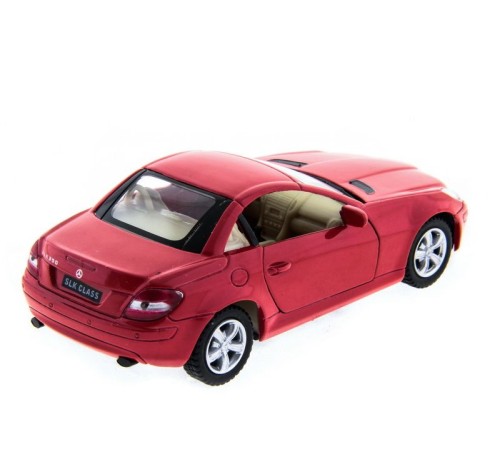 Машина Kinsmart 1:32 MERCEDES-BENZ SLK инерция (1/12шт.)  б/к