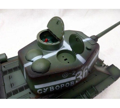 Р/У танк Taigen 1/16 T34-85 (СССР) откат ствола (для ИК боя) V3 2.4G RTR