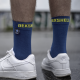 Водонепроницаемые носки DexShell Ultra Thin Crew S (36-38), синий/желтый, DS683NLS