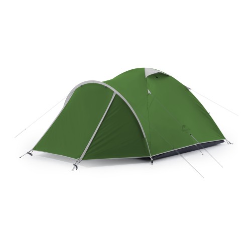 Палатка Naturehike NH21ZP015 трехместная + 1 допместо зеленый