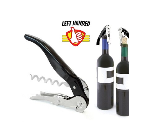 Штопор для левшей Pulltex Waiter Corkscrew For Lefties Black