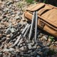 Колышки Naturehike CNK2300ZP016  алюминиевый Vобразный (8 шт.)серебряный,6976023925030