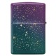 Зажигалка ZIPPO Starry Sky с покрытием Iridescent, латунь/сталь, фиолетовая, матовая, 38x13x57 мм