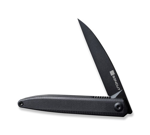 Складной нож SENCUT Jubil D2 Steel Black Handle G10 Black