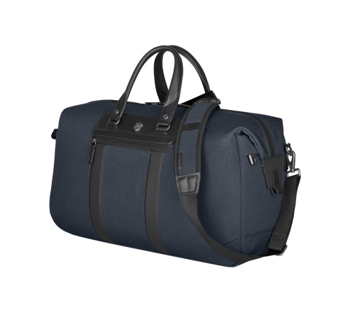 Дорожная сумка VICTORINOX Architecture Urban 2 Weekender, синий, полиэстер/кожа, 24x56x30 см, 45 л
