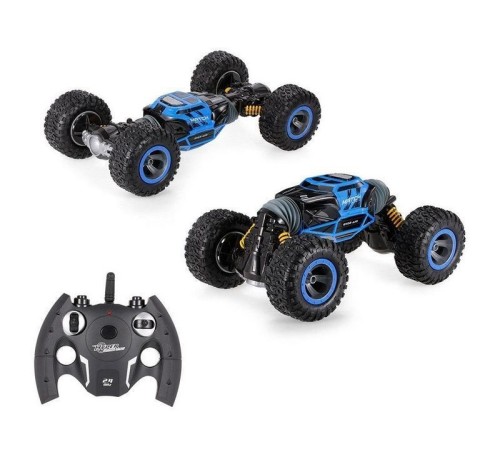 Радиоуправляемая машинка-перевертыш Hyper 2.4G 1/12 RTR (синяя) + Ni-Mh и З/У