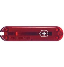 Передняя накладка для ножей VICTORINOX 58 мм, пластиковая, полупрозрачная красная