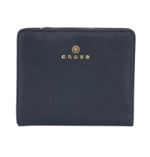 Кошелёк Cross Monaco Navy, кожа наппа, гладкая, цвет тёмно-синий, 11 x 9 x 2,5 см