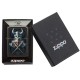 Зажигалка ZIPPO Anne Stokes с покрытием High Polish Black, латунь/сталь, чёрная, 38x13x57 мм