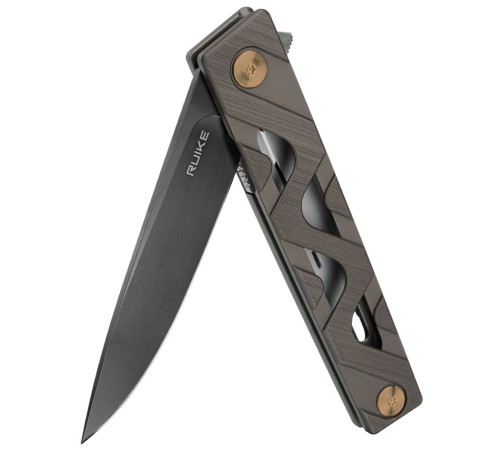Нож Ruike P878-AK, бронзовый