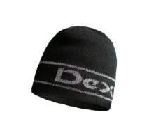 Шапка водонепроницаемая Dexshell, черная с надписью L/XL 58-60 см